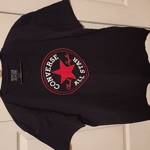 Men's Converse All Star tshirt, XL, Black.